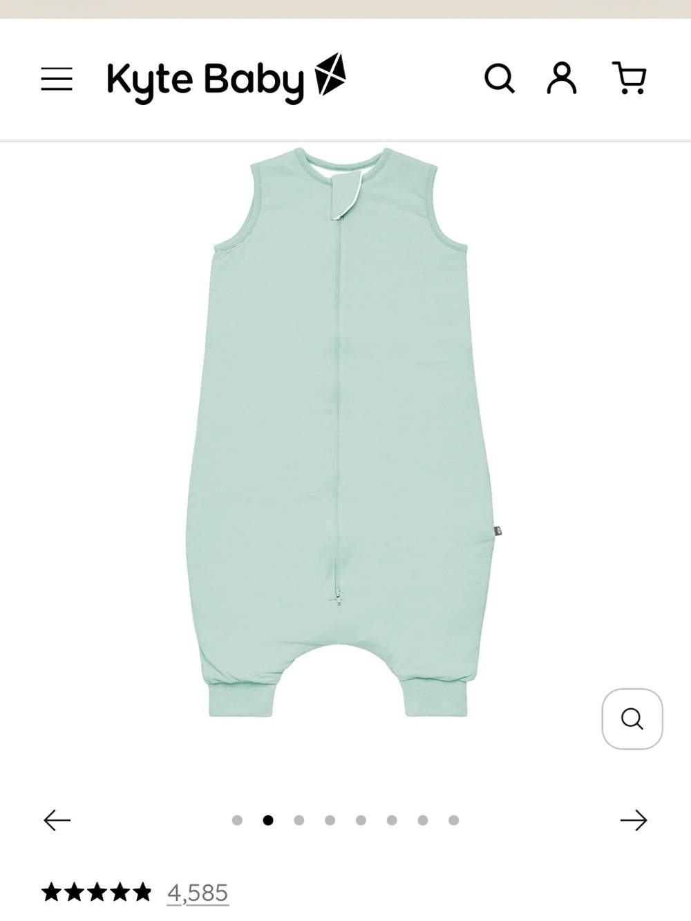 Kyte BABY Sleep Walker 1.0 TOG in Sage